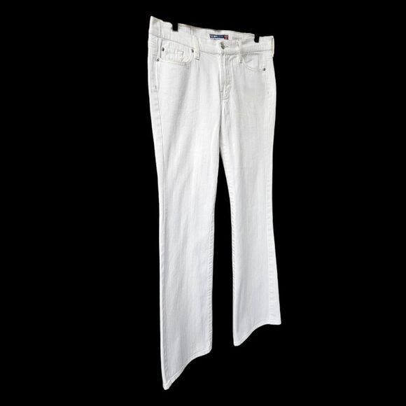 OLD NAVY Women's white Ultra Low Waist Bootcut Jeans 👖 - Picture 5 of 15